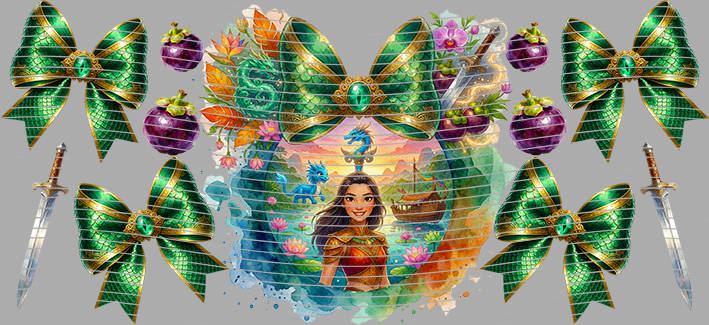 16oz Disney style-D-2767